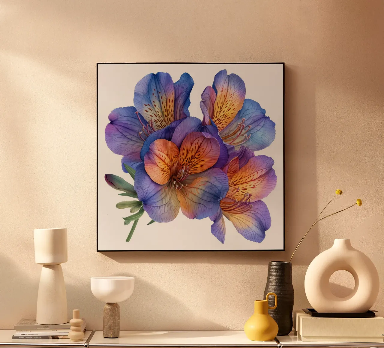 Fiore di fresia 3 plexiglass da Bold Blooms