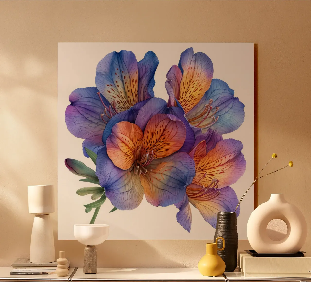 Fiore di fresia 3 plexiglass da Bold Blooms