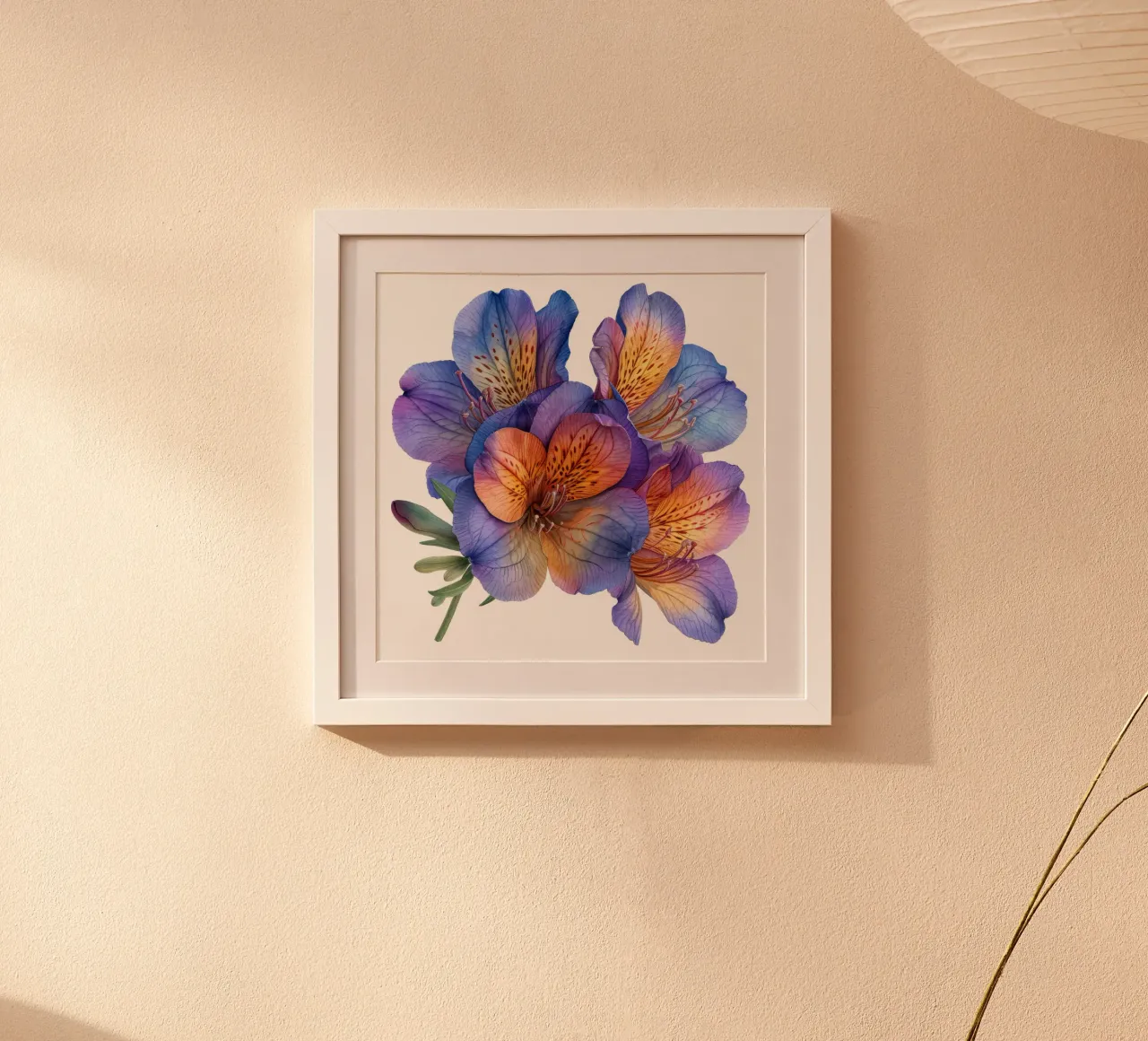 Fiore di fresia 3 carta hahnemühle da Bold Blooms