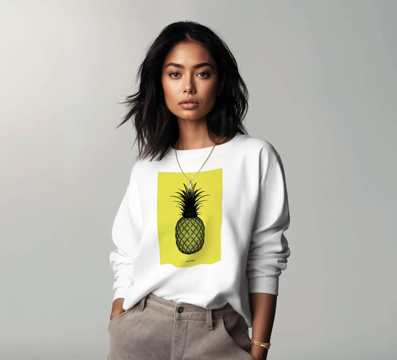 Ananas 1 Sweatshirt von Marc Schulthess