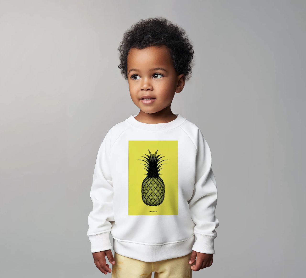Ananas 1 felpa neonato da Marc Schulthess