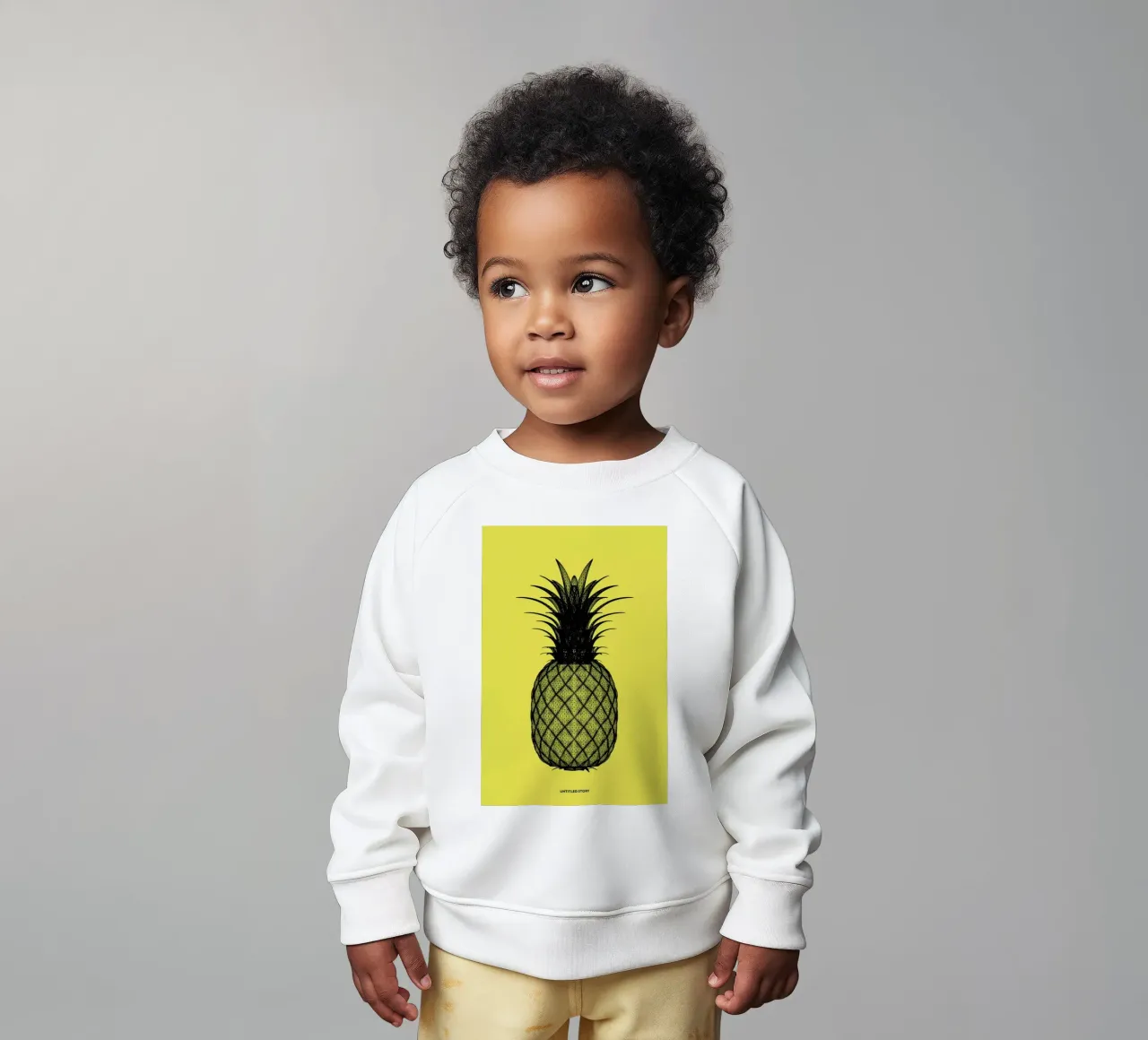 Ananas 1 sudadera de bebé de Marc Schulthess