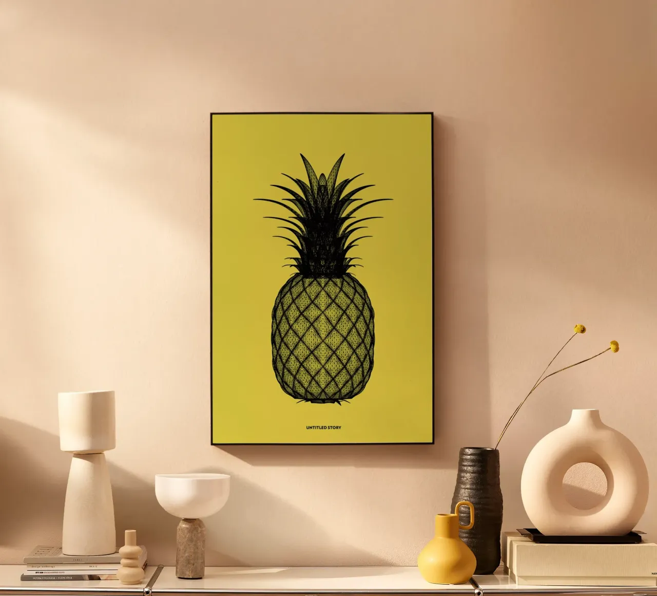 Ananas 1 plexiglass da Marc Schulthess