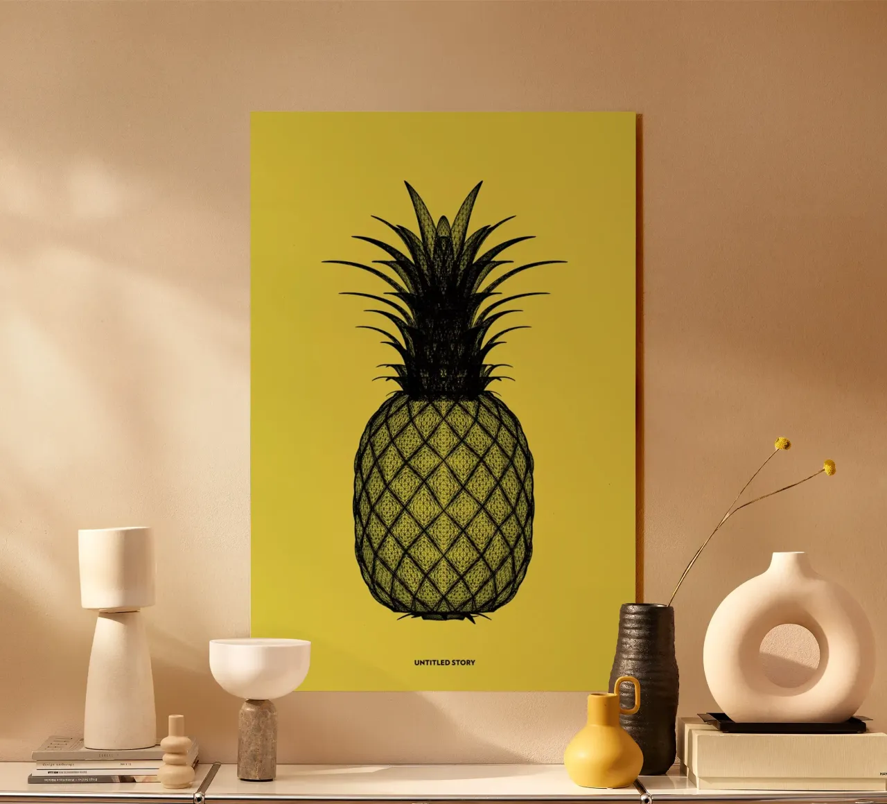 Ananas 1 plexiglass da Marc Schulthess