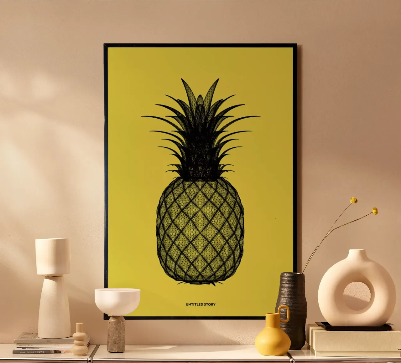 Ananas 1 Poster von Marc Schulthess