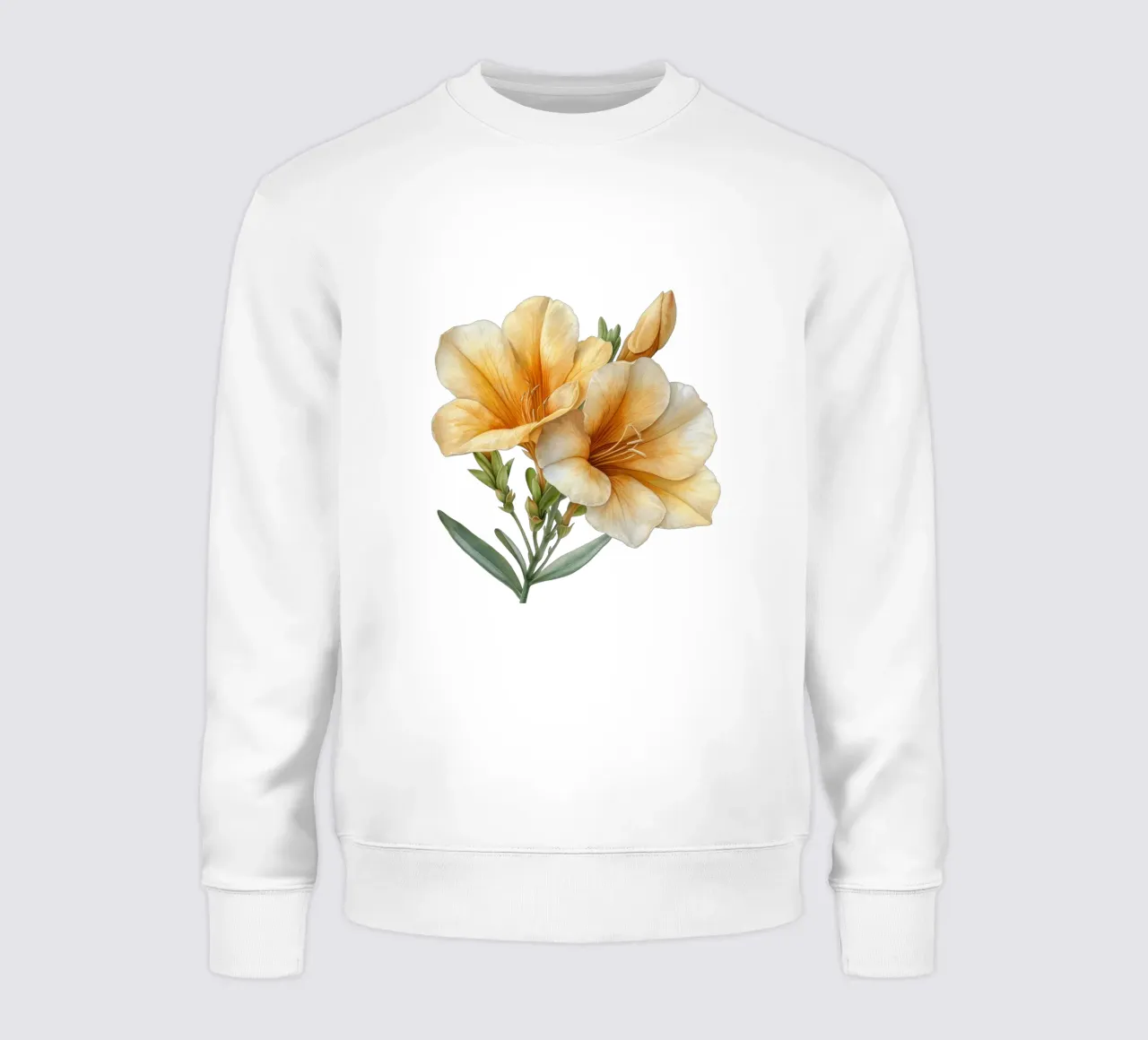 Fiore di fresia 1 felpa da Bold Blooms