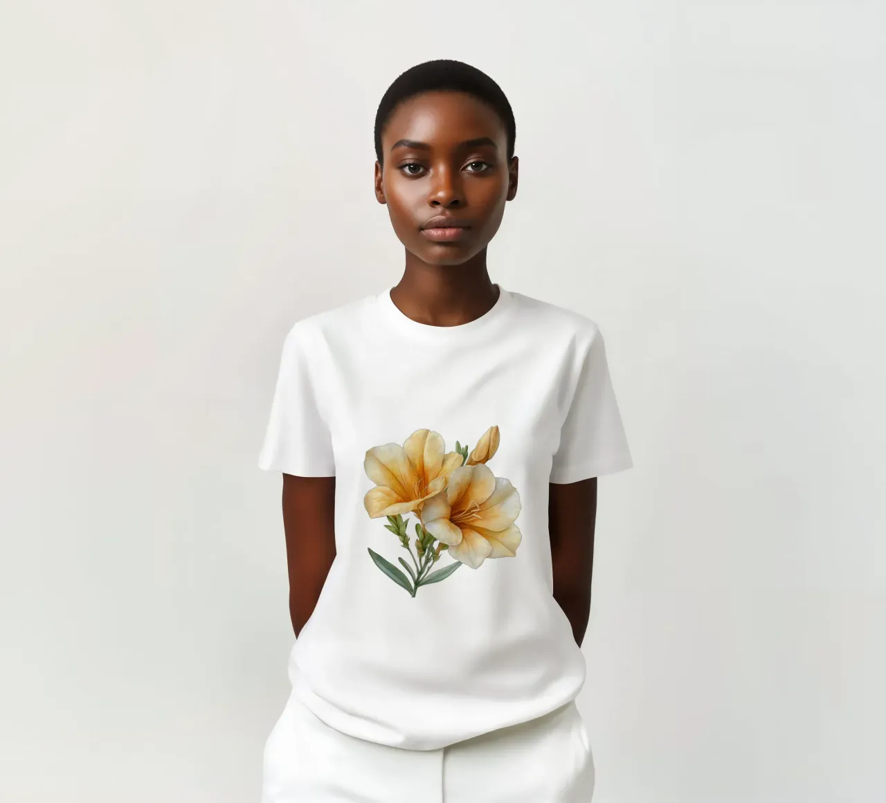Fiore di fresia 1 t-shirt da Bold Blooms