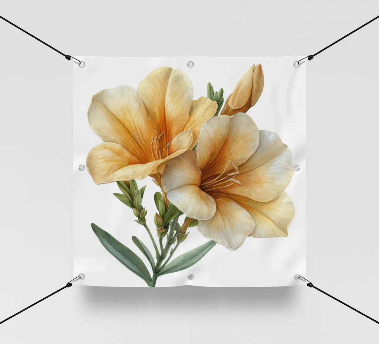 Fiore di fresia 1 telo in pvc da Bold Blooms