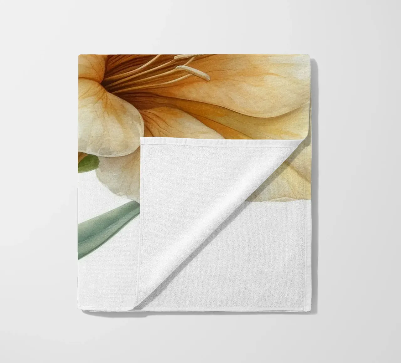 Fiore di fresia 1 telo mare da Bold Blooms
