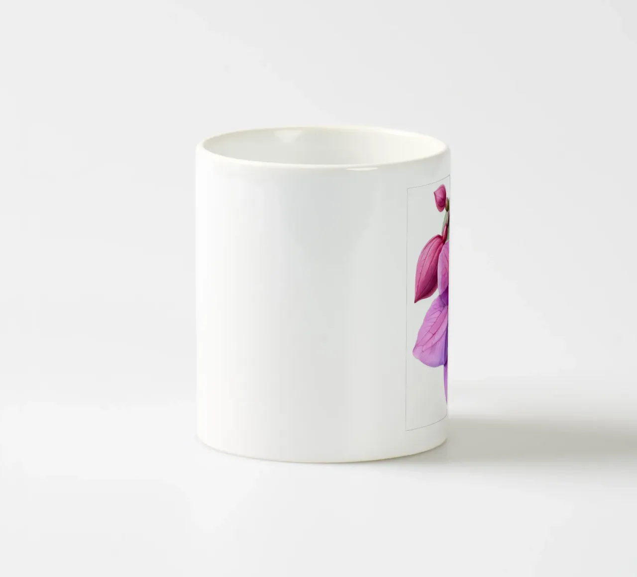 Fiore fucsia 2 tazza in ceramica da Bold Blooms