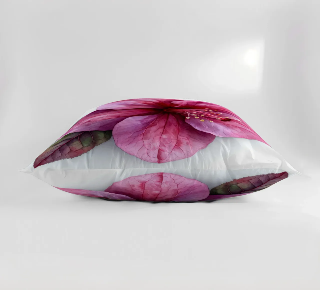 Fiore fucsia 3 cuscino da Bold Blooms