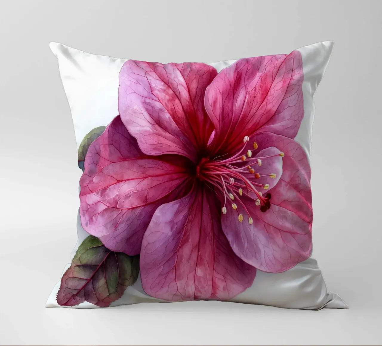 Fiore fucsia 3 cuscino da Bold Blooms