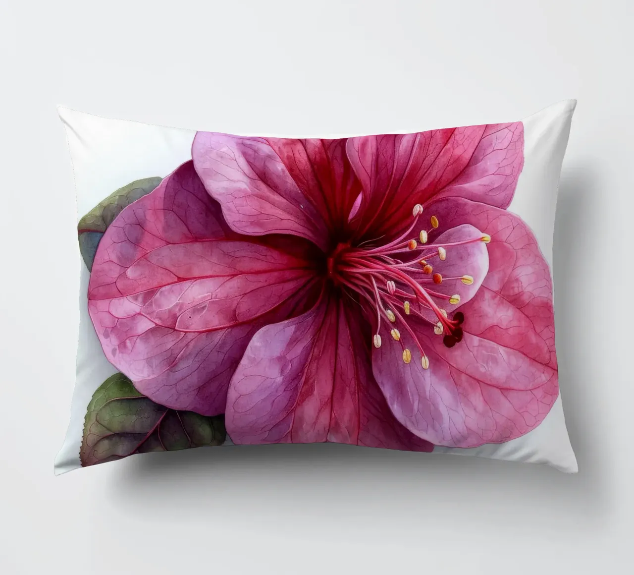Fiore fucsia 3 cuscino da Bold Blooms