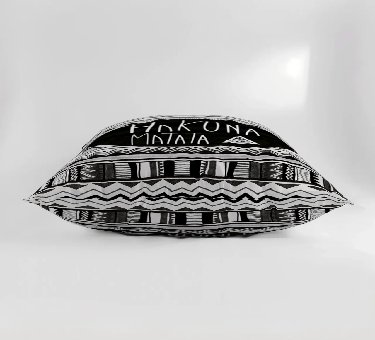 Hakuna matata decorative cushion by Vasare Nar