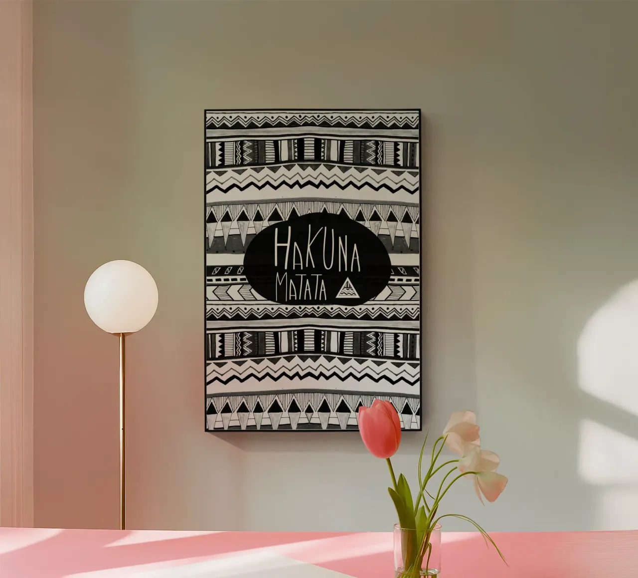 Hakuna matata plexiglass da Vasare Nar