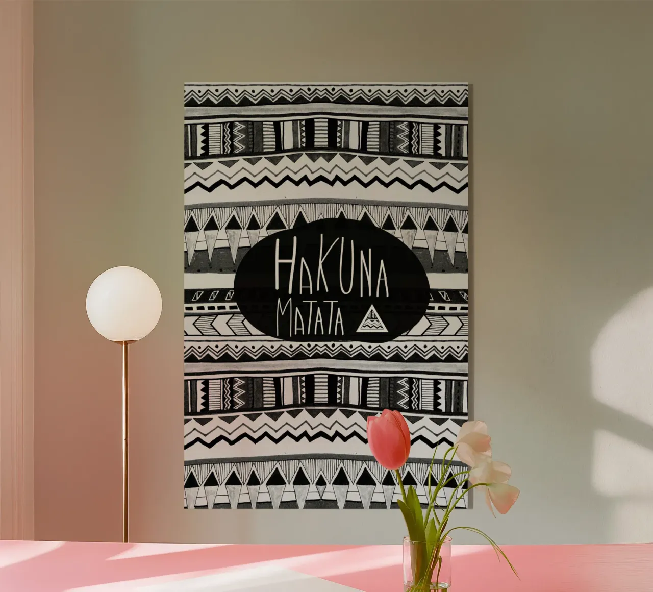 Hakuna matata plexiglass da Vasare Nar