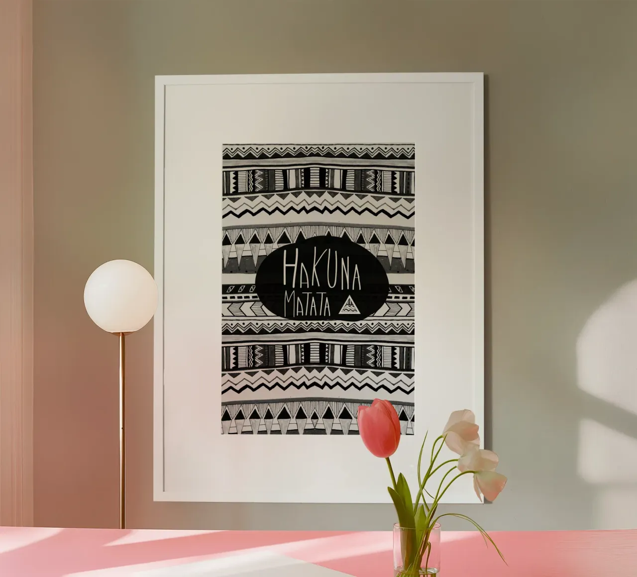 Hakuna matata carta hahnemühle da Vasare Nar