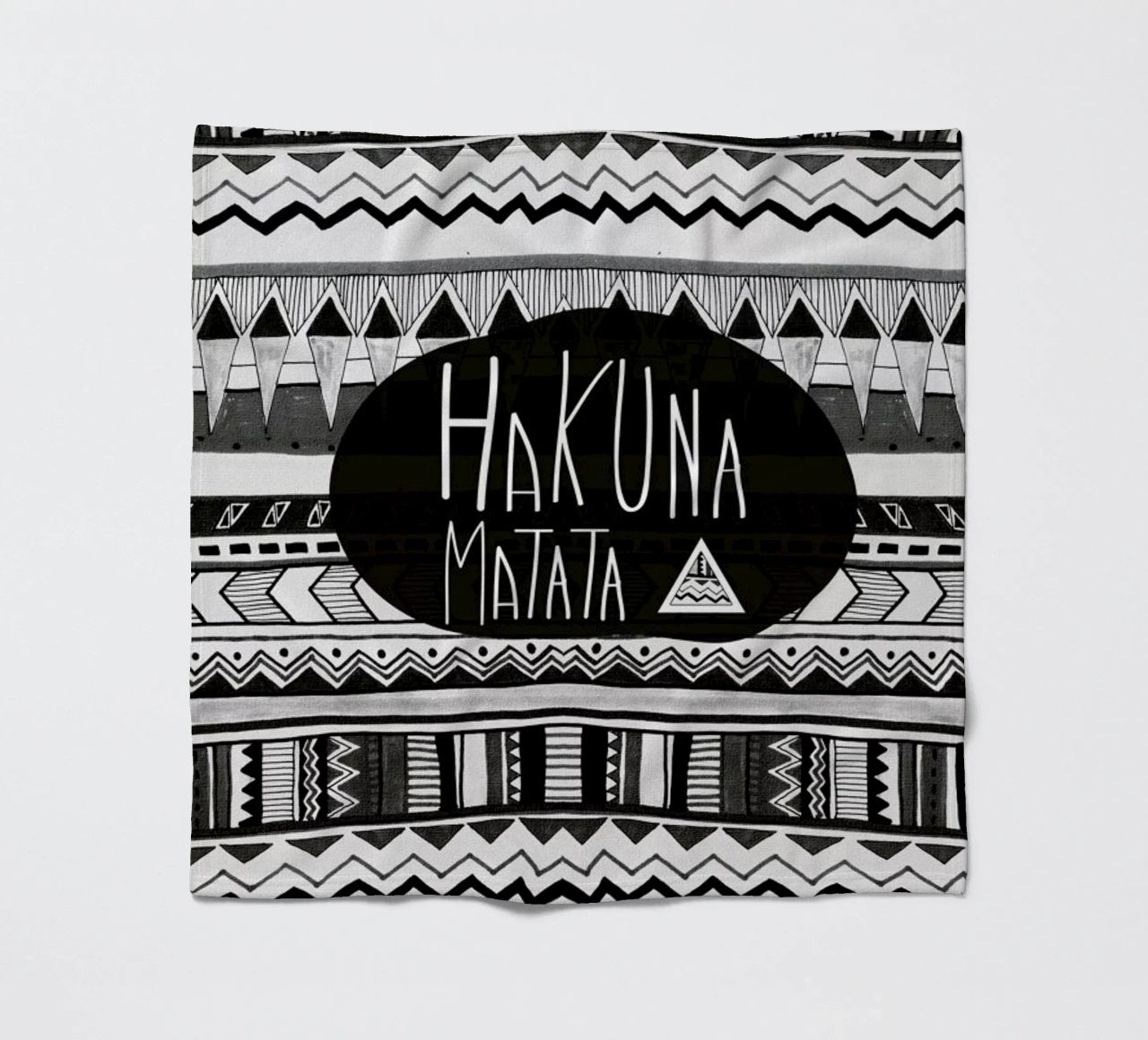 Hakuna matata coperta in pile da Vasare Nar