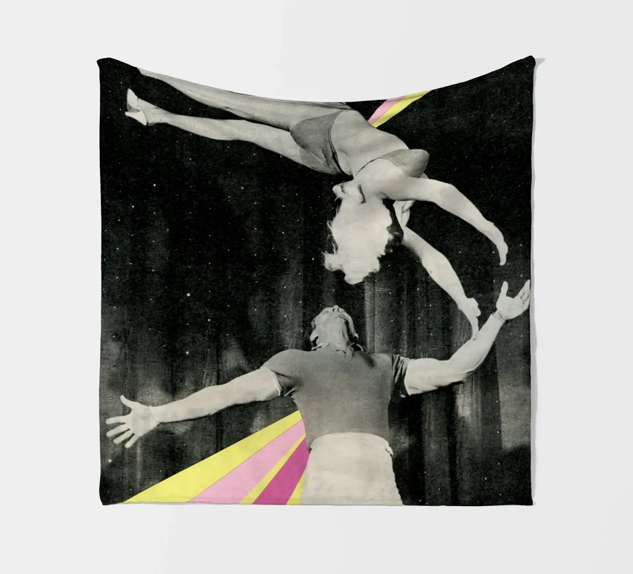 Dynamos Fleecedecke von Cassia Beck Collage