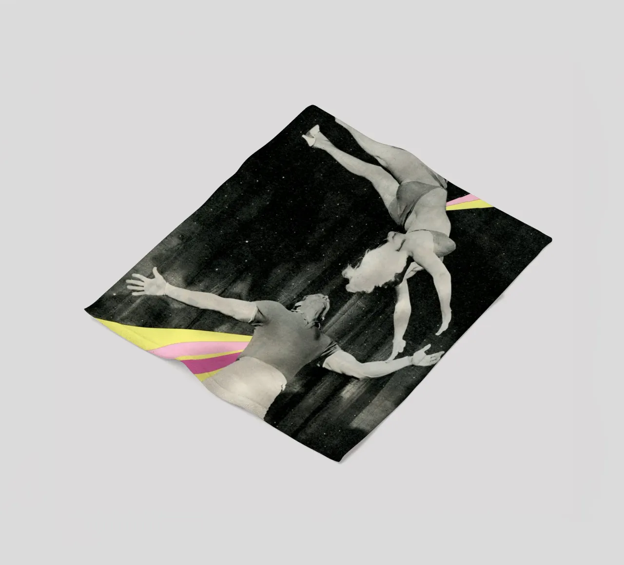 Dynamos Fleecedecke von Cassia Beck Collage