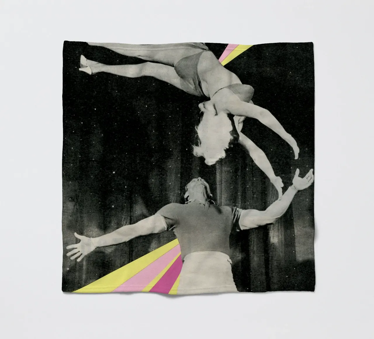 Dynamos Fleecedecke von Cassia Beck Collage