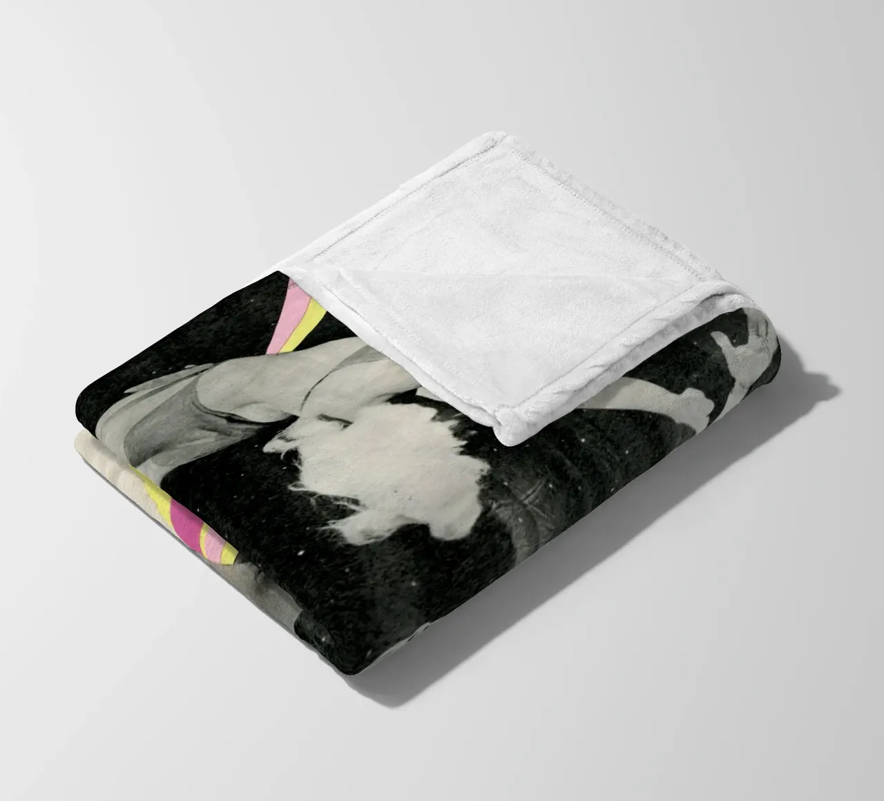 Dynamos Fleecedecke von Cassia Beck Collage