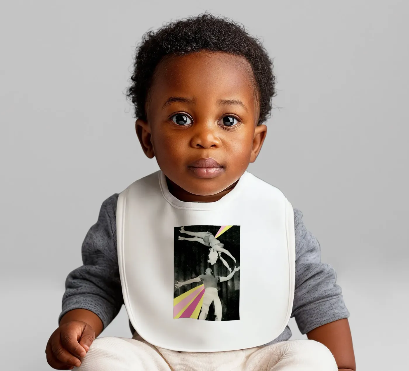 Dynamos bavoir de Cassia Beck Collage