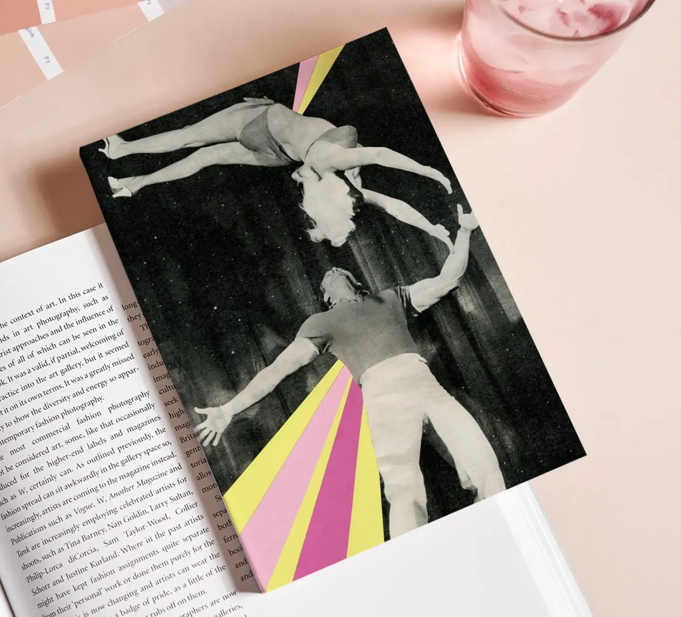 Dynamos notebook by Cassia Beck Collage