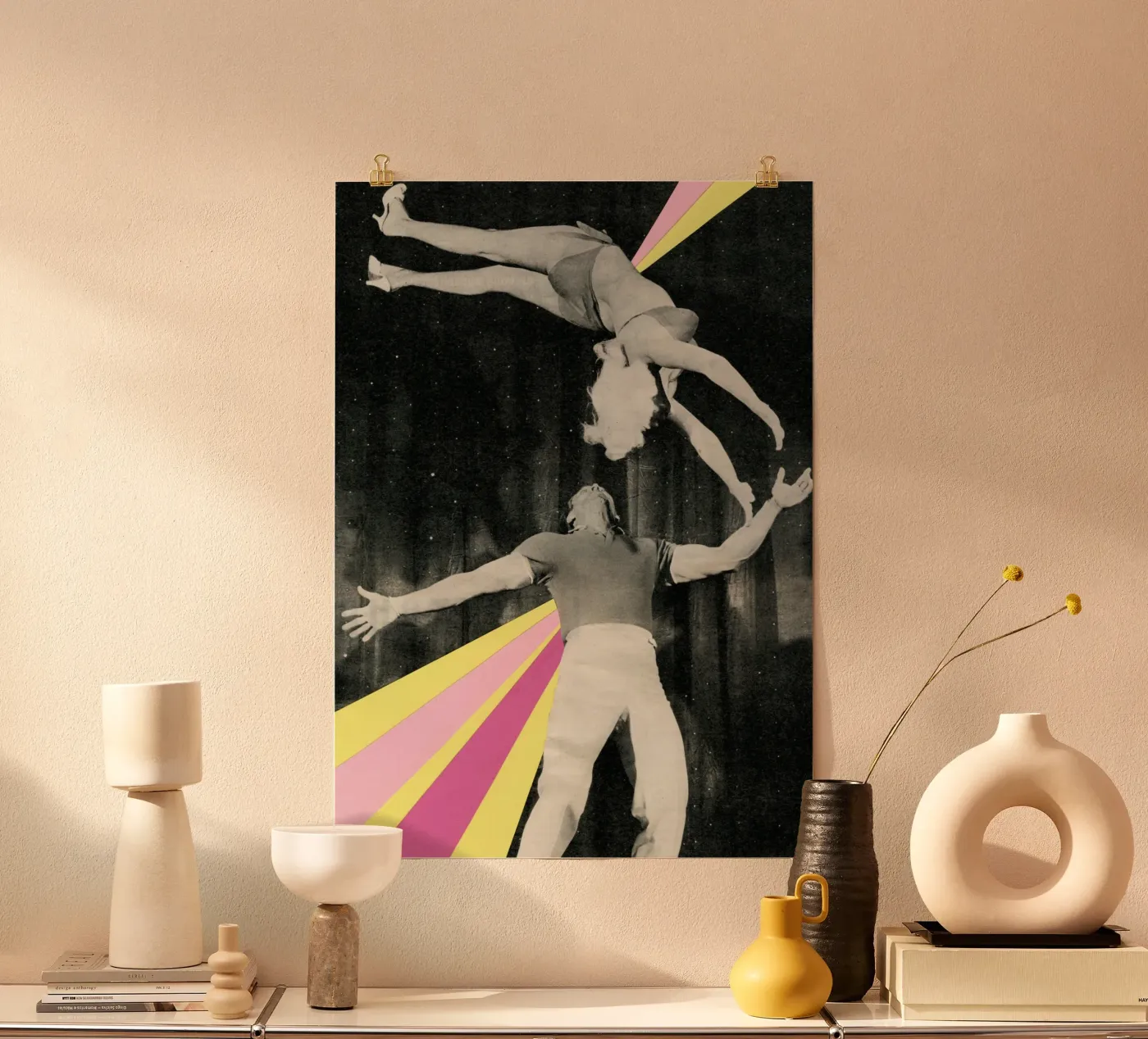Dynamos poster van Cassia Beck Collage