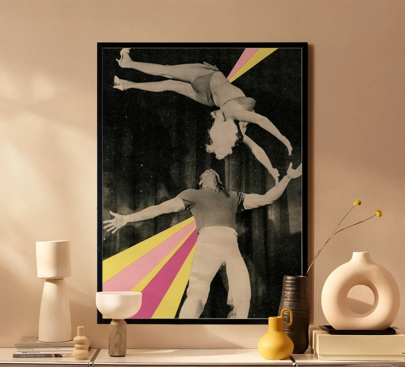 Dynamos poster de Cassia Beck Collage