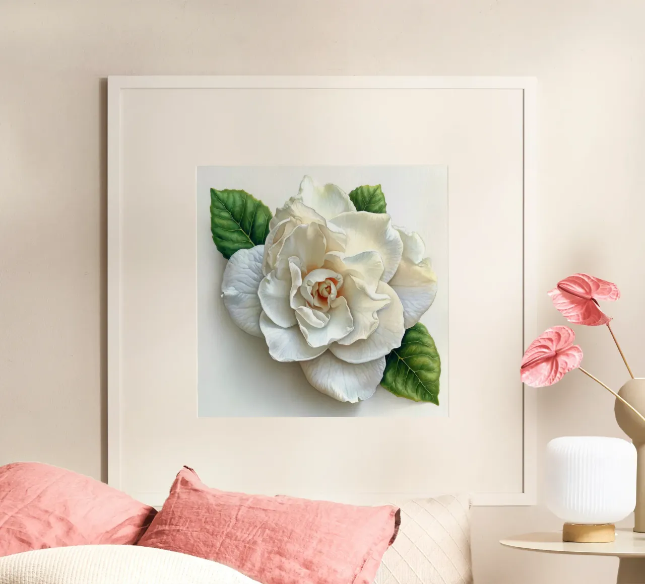 Fiore di gardenia 2 poster da Bold Blooms