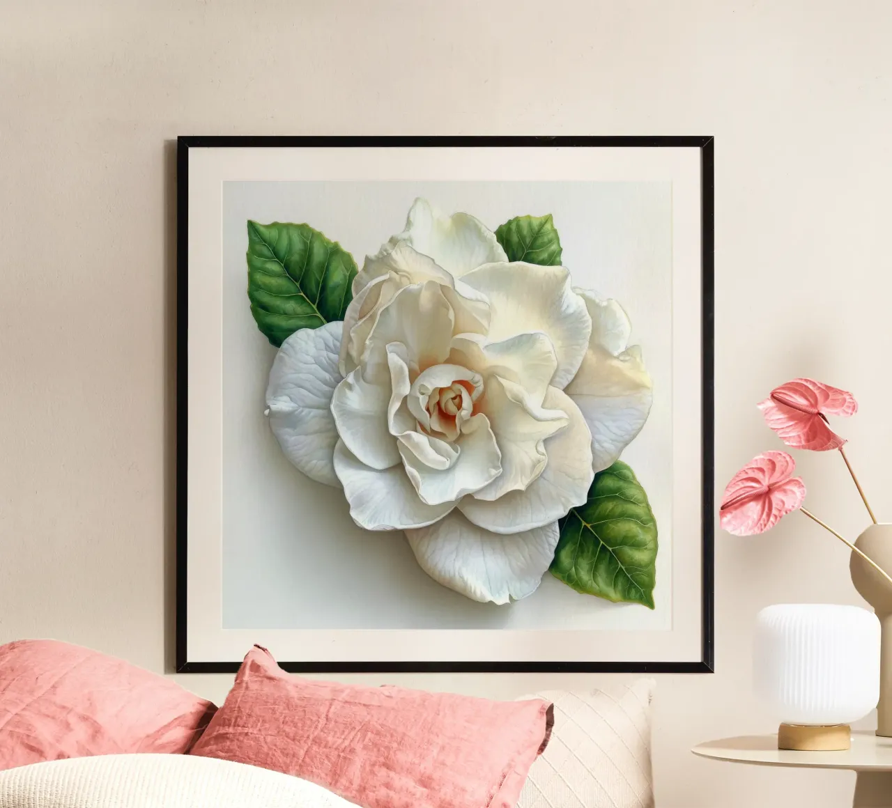 Fiore di gardenia 2 poster da Bold Blooms