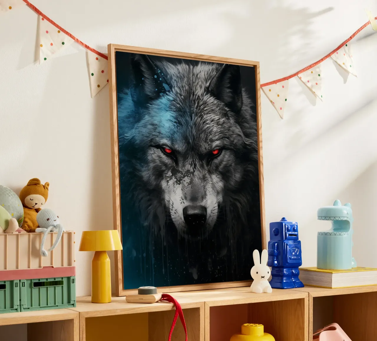 Wolf Fantasy plexiglass da Mateo