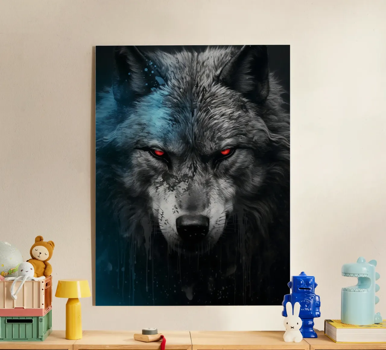 Wolf Fantasy plexiglass da Mateo