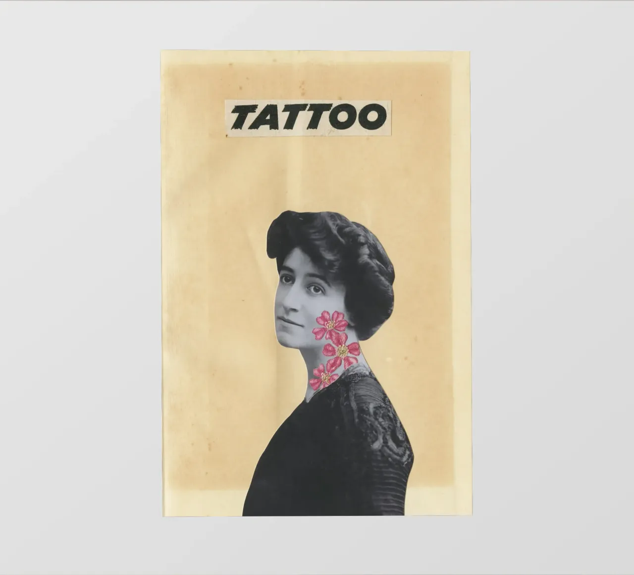 Tatuaggio telo in pvc da Cassia Beck Collage