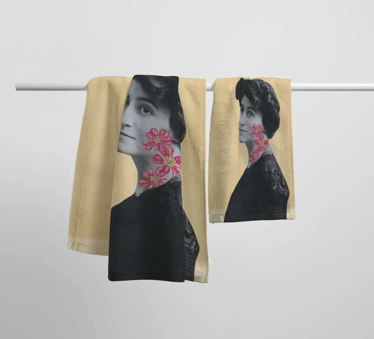 Tatuaggio asciugamano da bagno da Cassia Beck Collage