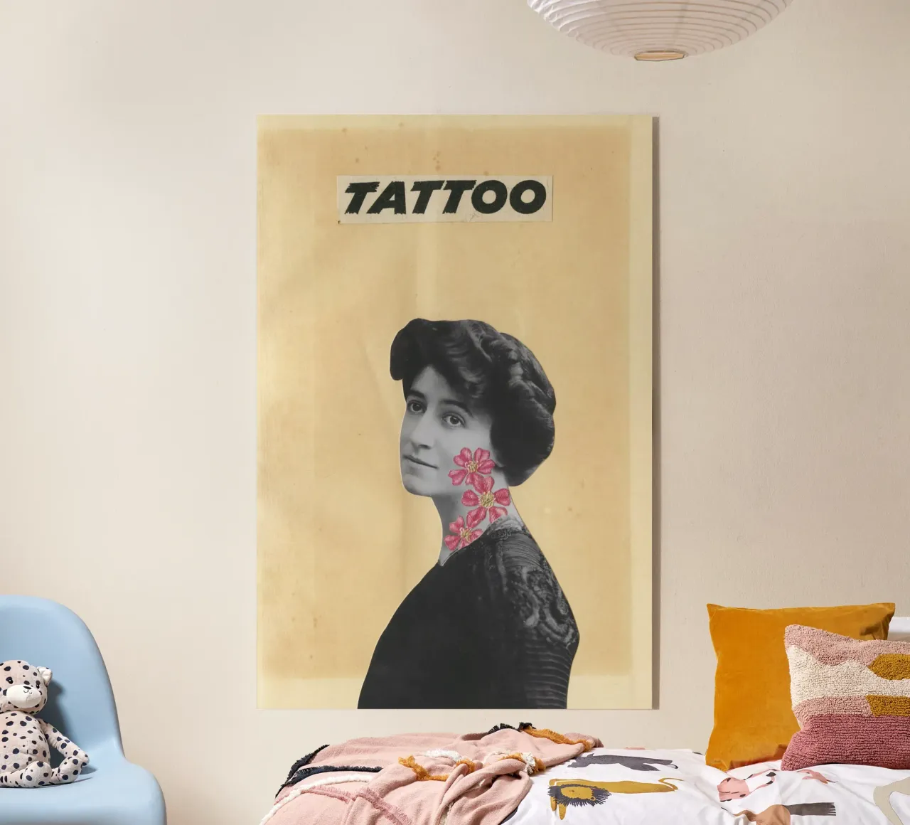 Tatuaggio plexiglass da Cassia Beck Collage