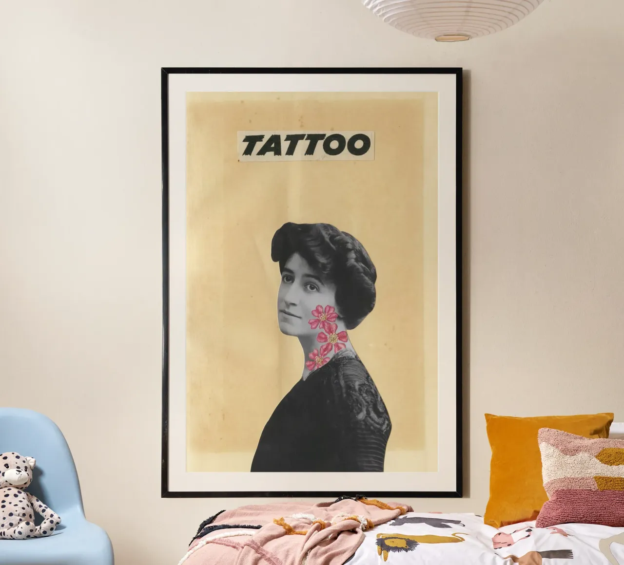 Tatuaggio carta hahnemühle da Cassia Beck Collage