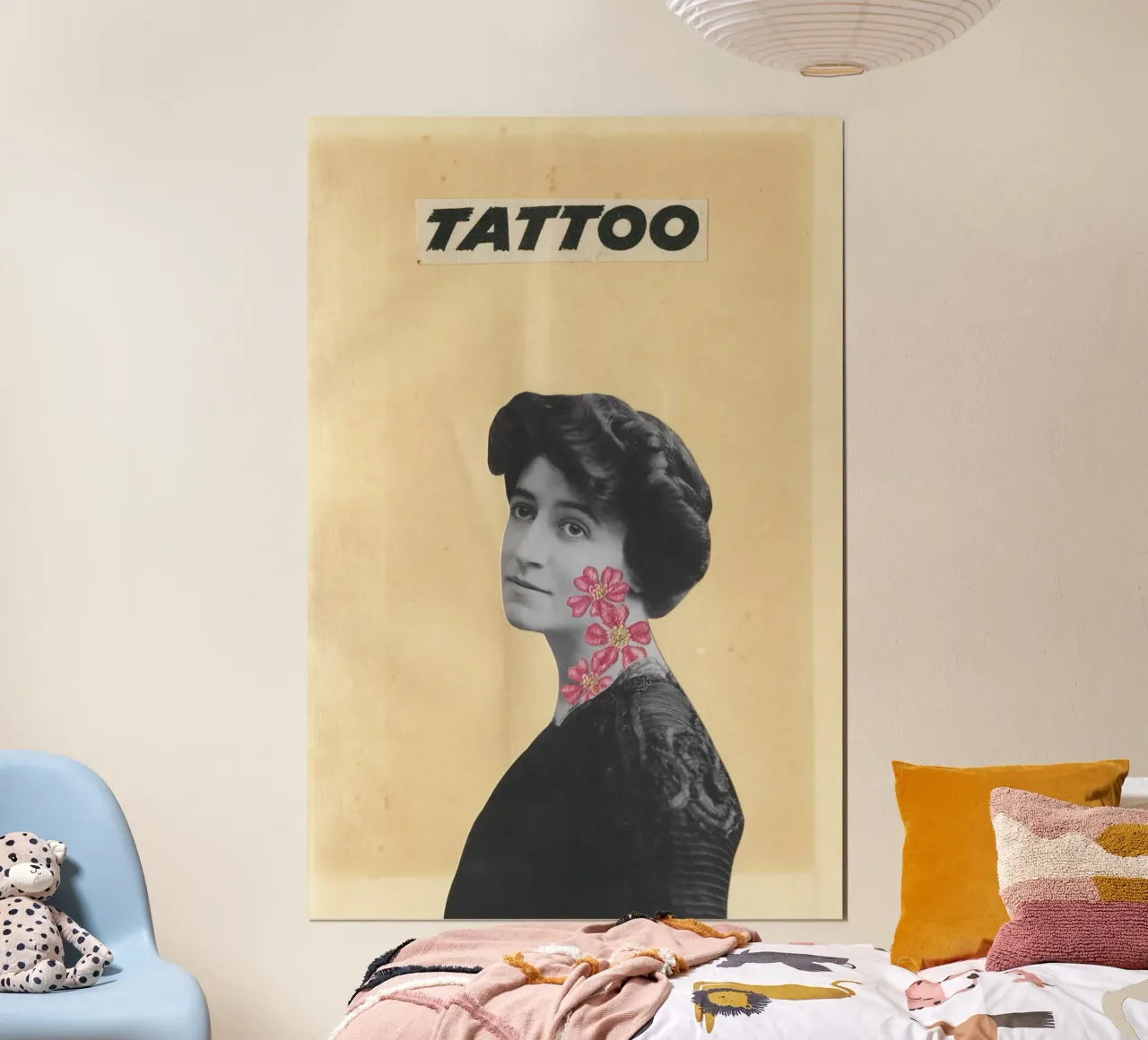 Tatuaggio carta hahnemühle da Cassia Beck Collage