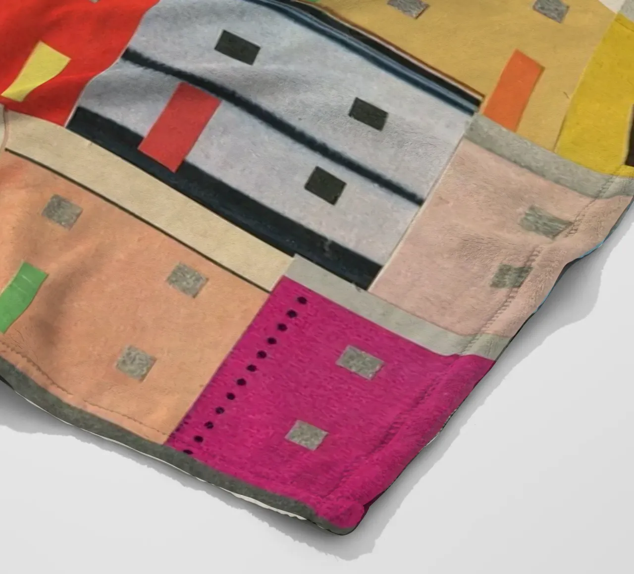 Brighton coperta in pile da Cassia Beck Collage