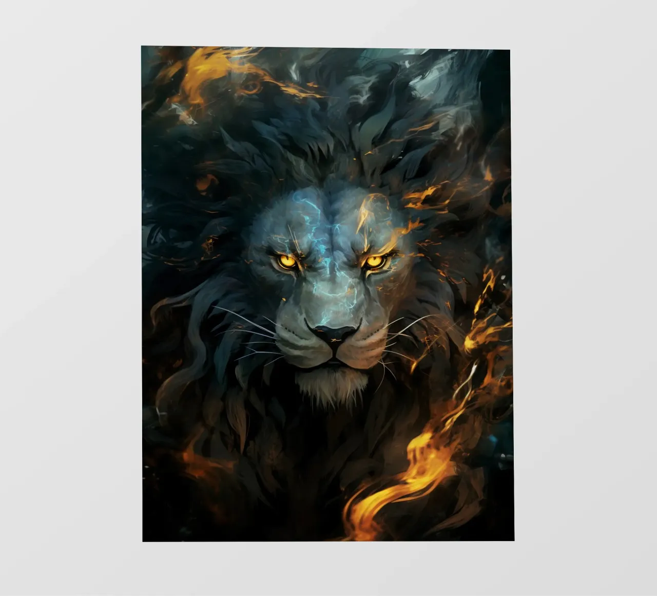 Lion Fantasy pellicola backlit da Mateo