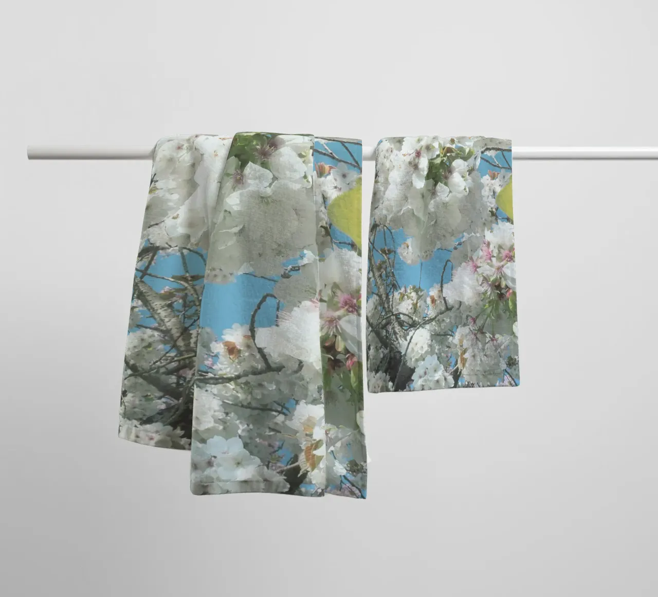 Spring Blooms towel by Cassia Beck Photography