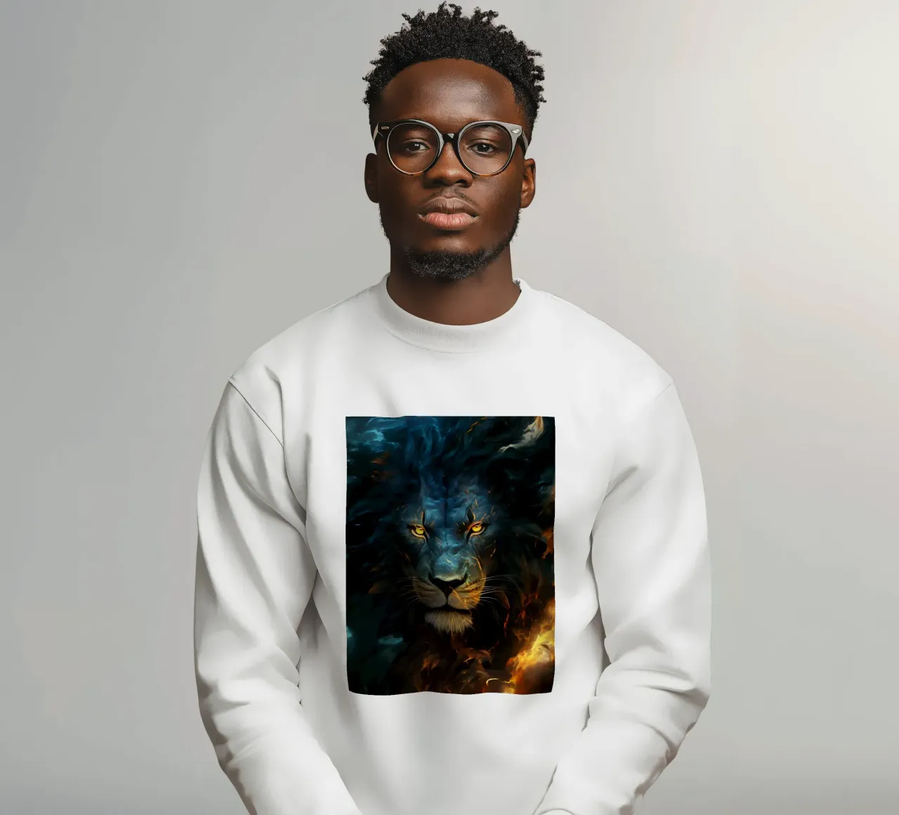 Lion Fantasy 2 felpa da Mateo