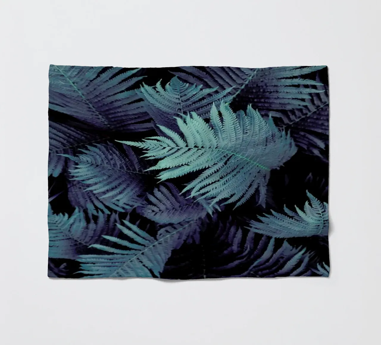 Farn 01 fleece blanket by Froilein Juno