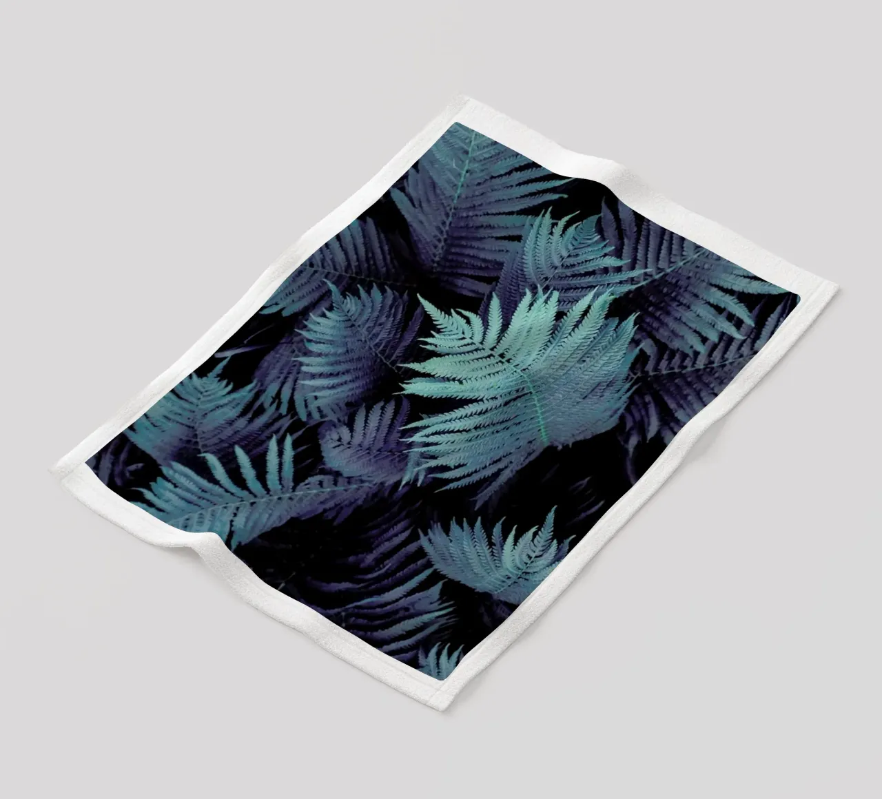 Farn 01 fleece blanket by Froilein Juno