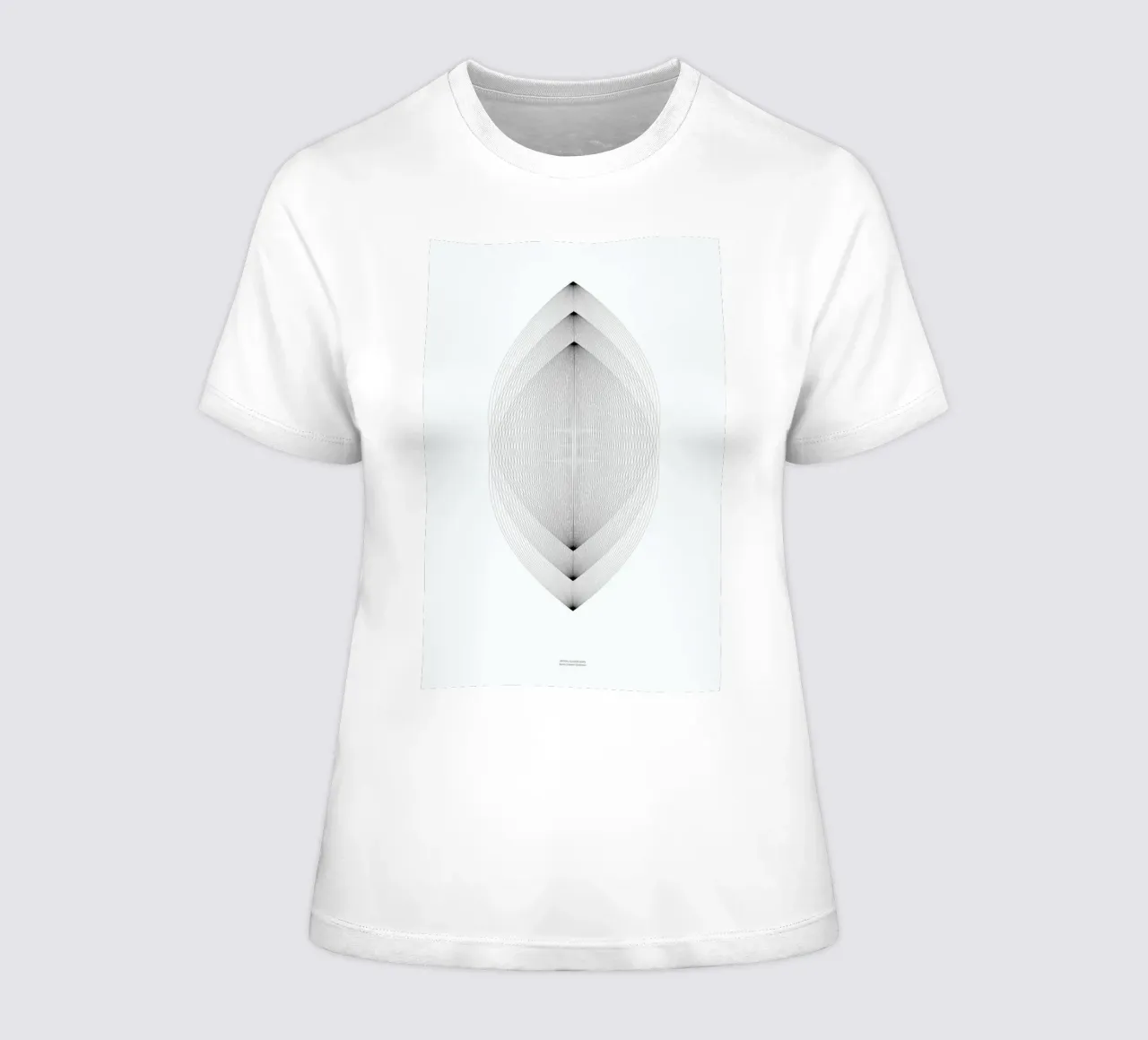 Leaves women's fitted t-shirt by Nordic Creators