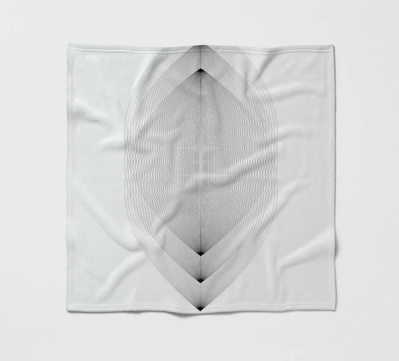Leaves fleece blanket by Nordic Creators