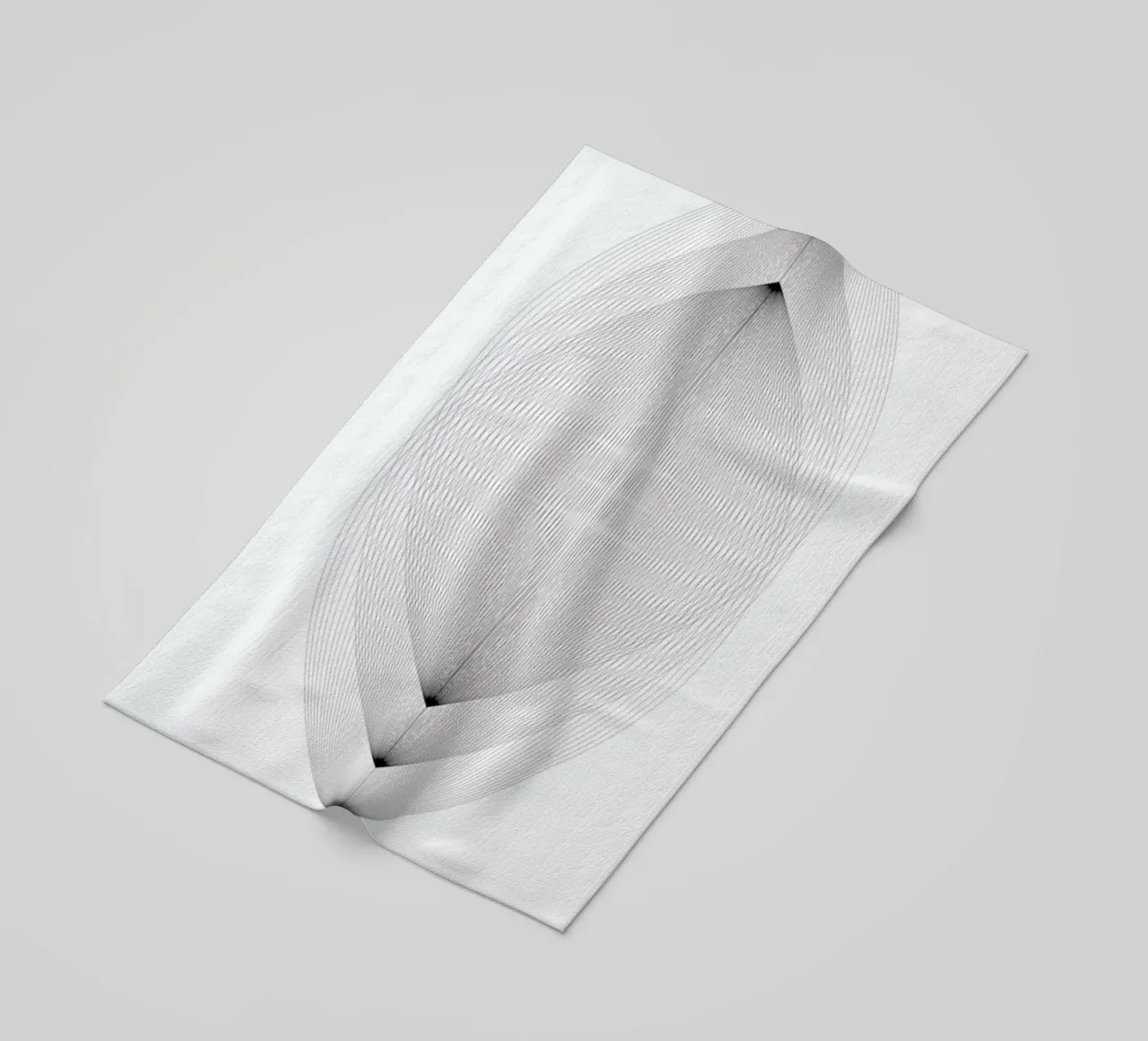 Leaves beach towel by Nordic Creators