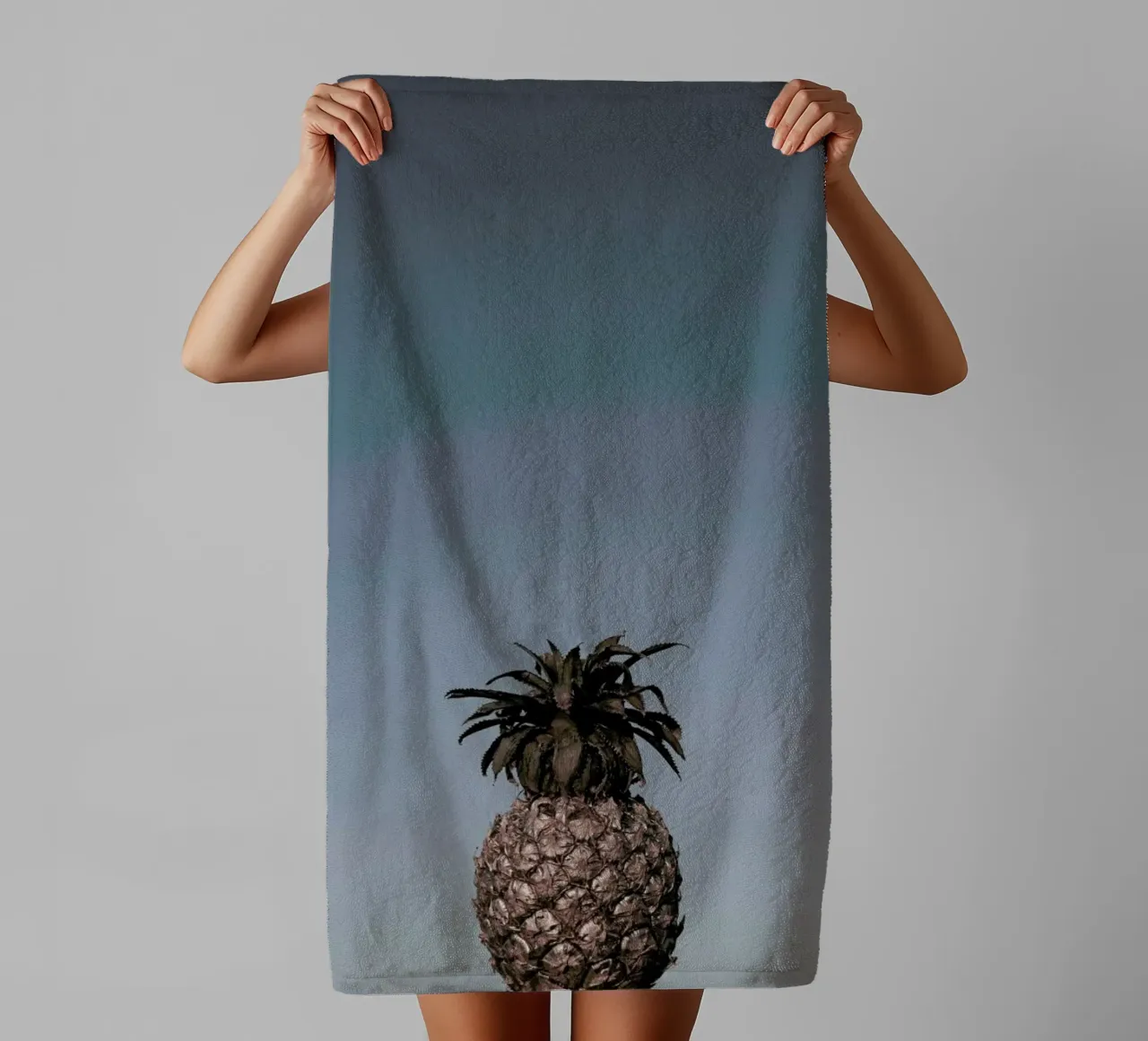 Perennial Comosus towel by Ballack Art House