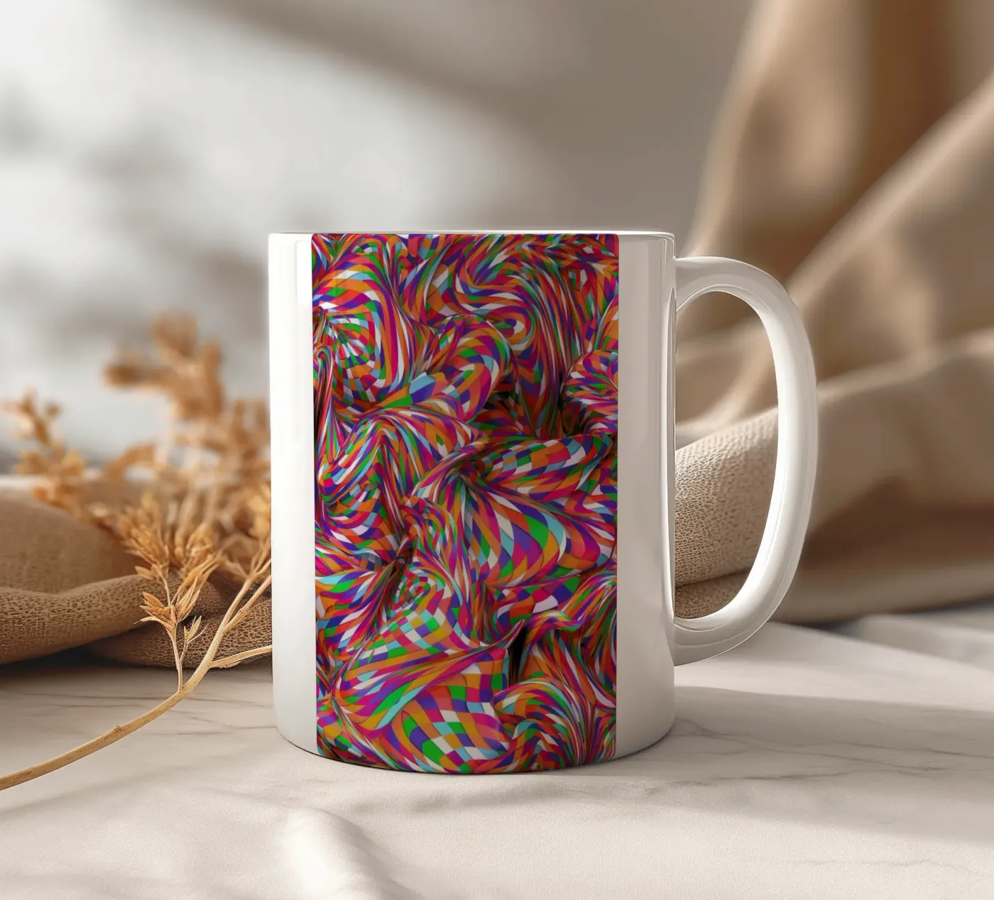 Smooth Sight ceramic mug by Danny Ivan